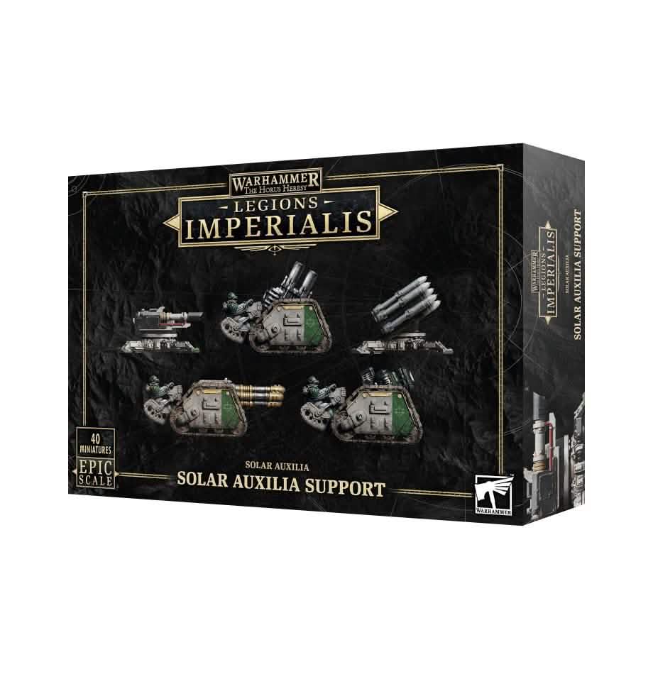 Legions Imperialis Solar Auxilia Support – Warhammer miniature – Tabletop Dominion