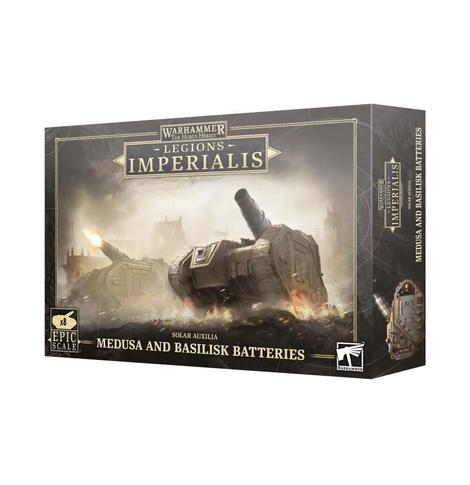 L/I: Solar Auxilia Basilisks/Medusas – Warhammer miniature – Tabletop Dominion