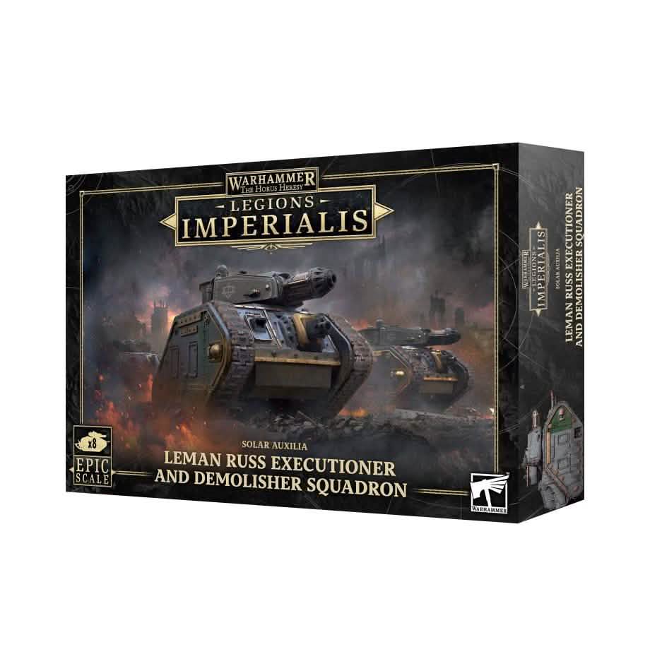 L/I Leman Russ Executioner/Demolishr Sqd – Warhammer miniature – Tabletop Dominion