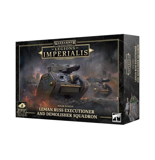 L/I Leman Russ Executioner/Demolishr Sqd – Warhammer miniature – Tabletop Dominion
