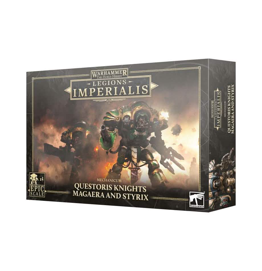 L/I: Questoris Knights Magaera/Styrix – Warhammer miniature – Tabletop Dominion