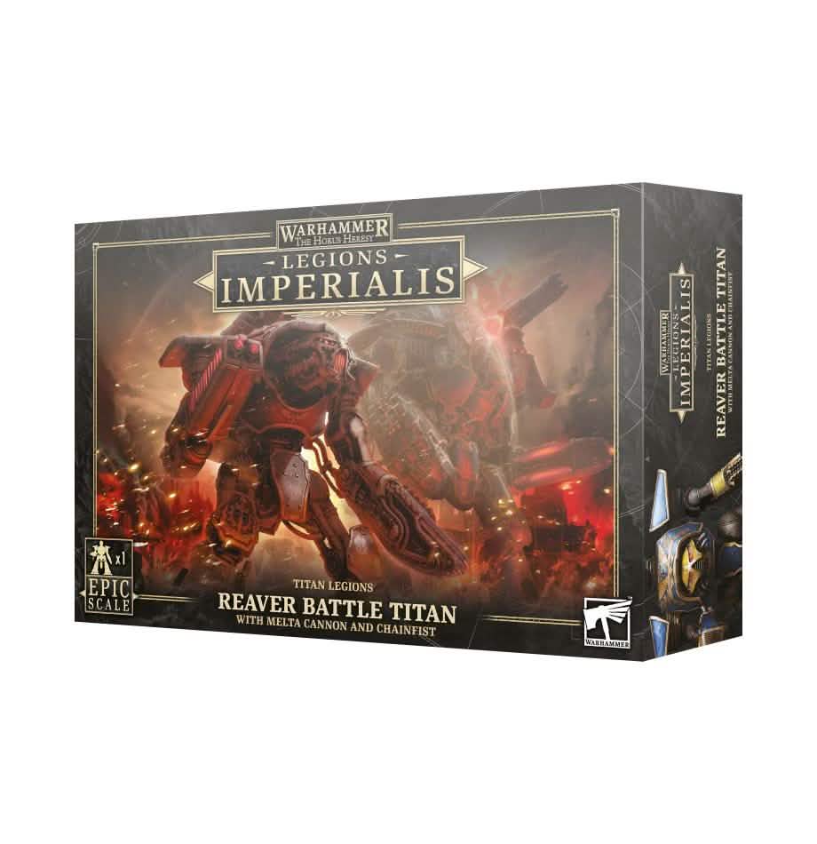 Reaver Titan W/Melta Cannon & Chainfist – Warhammer miniature – Tabletop Dominion