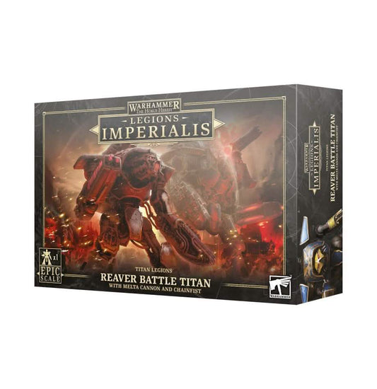 Reaver Titan W/Melta Cannon & Chainfist – Warhammer miniature – Tabletop Dominion