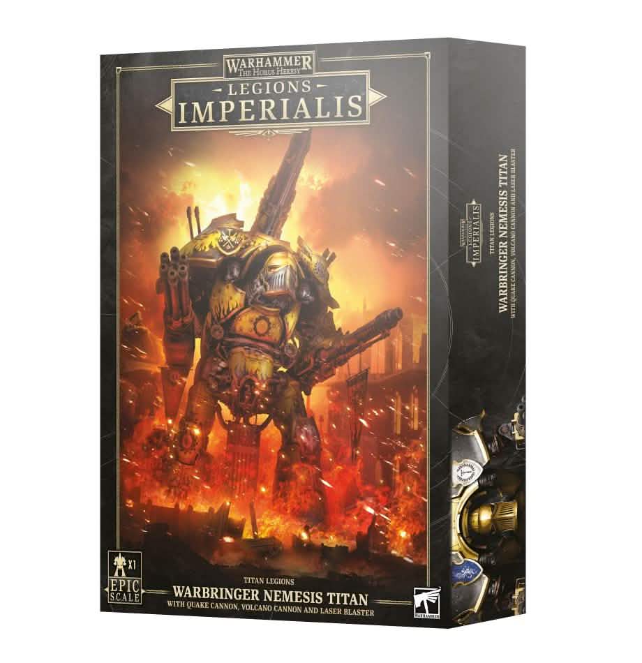 Warbringer Nemesis Titan W/Quake Cannon – Warhammer miniature – Tabletop Dominion