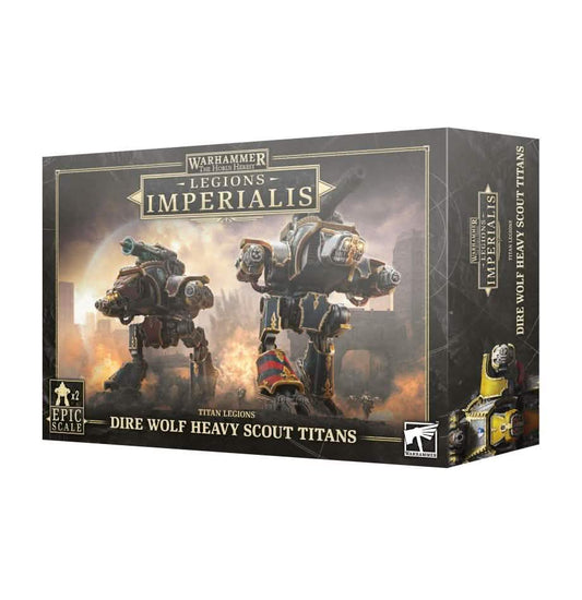 L/Imp: Dire Wolf Heavy Scout Titans – Warhammer miniature – Tabletop Dominion