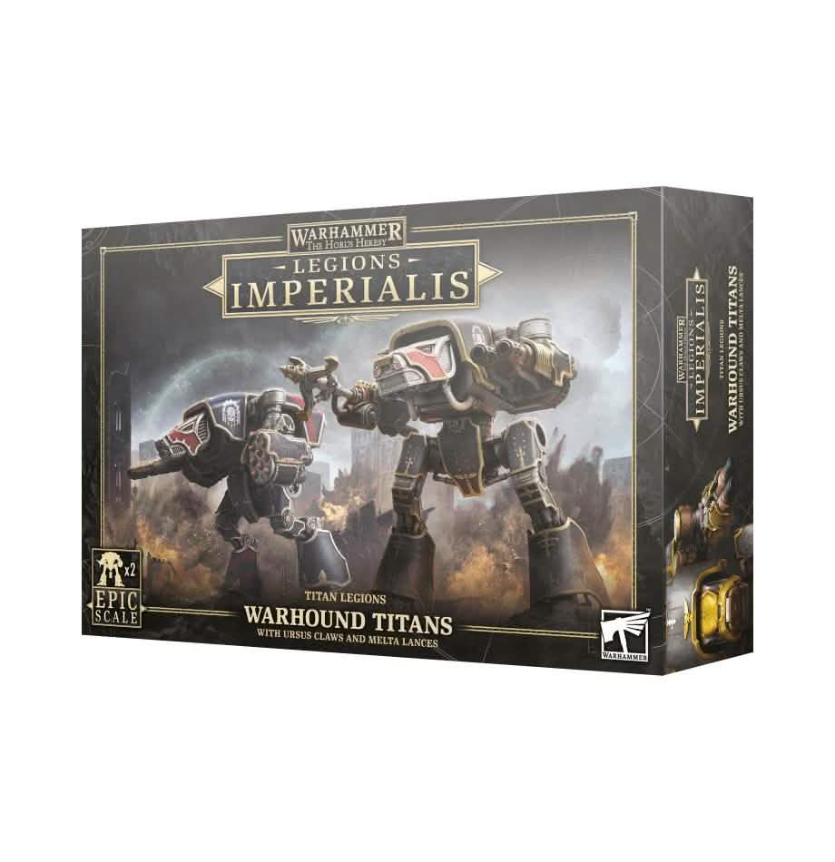 L/Imp: Warhound Titans With Ursus Claws – Warhammer miniature – Tabletop Dominion
