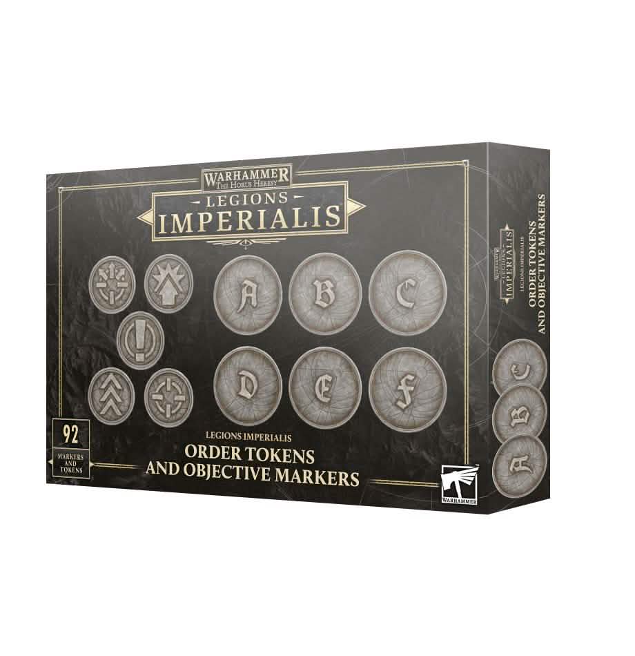 L/I: Order Tokens And Objectives Markers – Warhammer miniature – Tabletop Dominion
