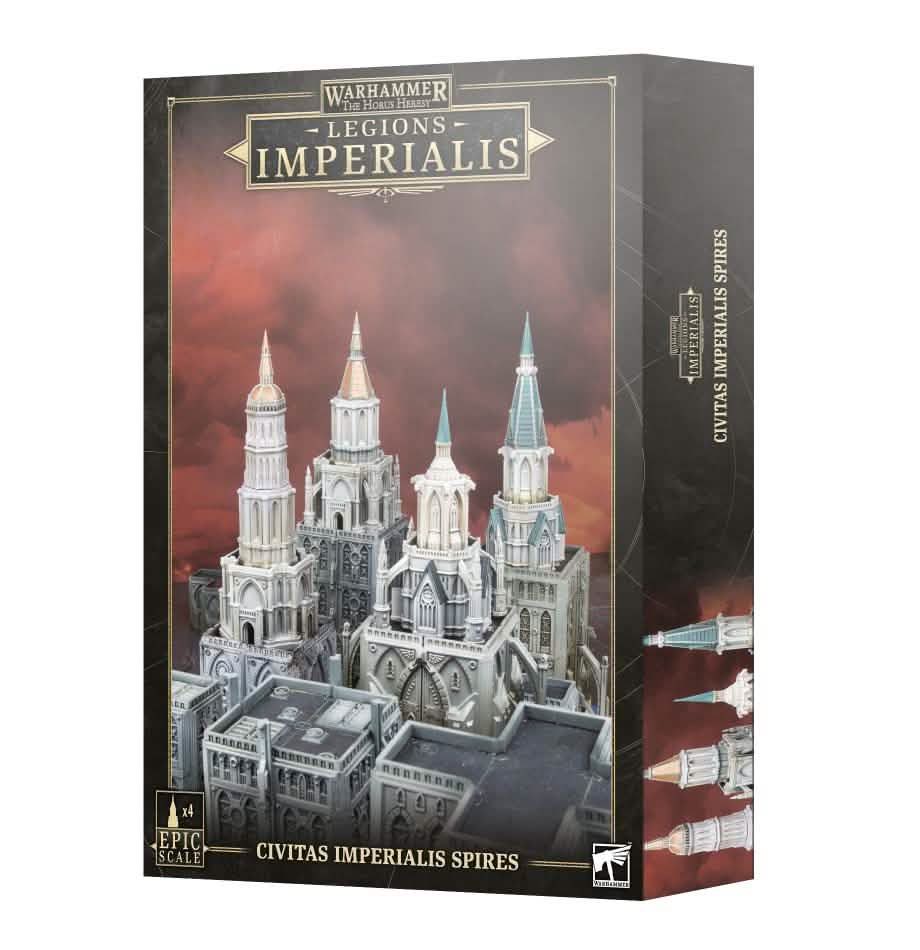 L/Imperialis: Civitas Imperialis Spires – Warhammer miniature – Tabletop Dominion