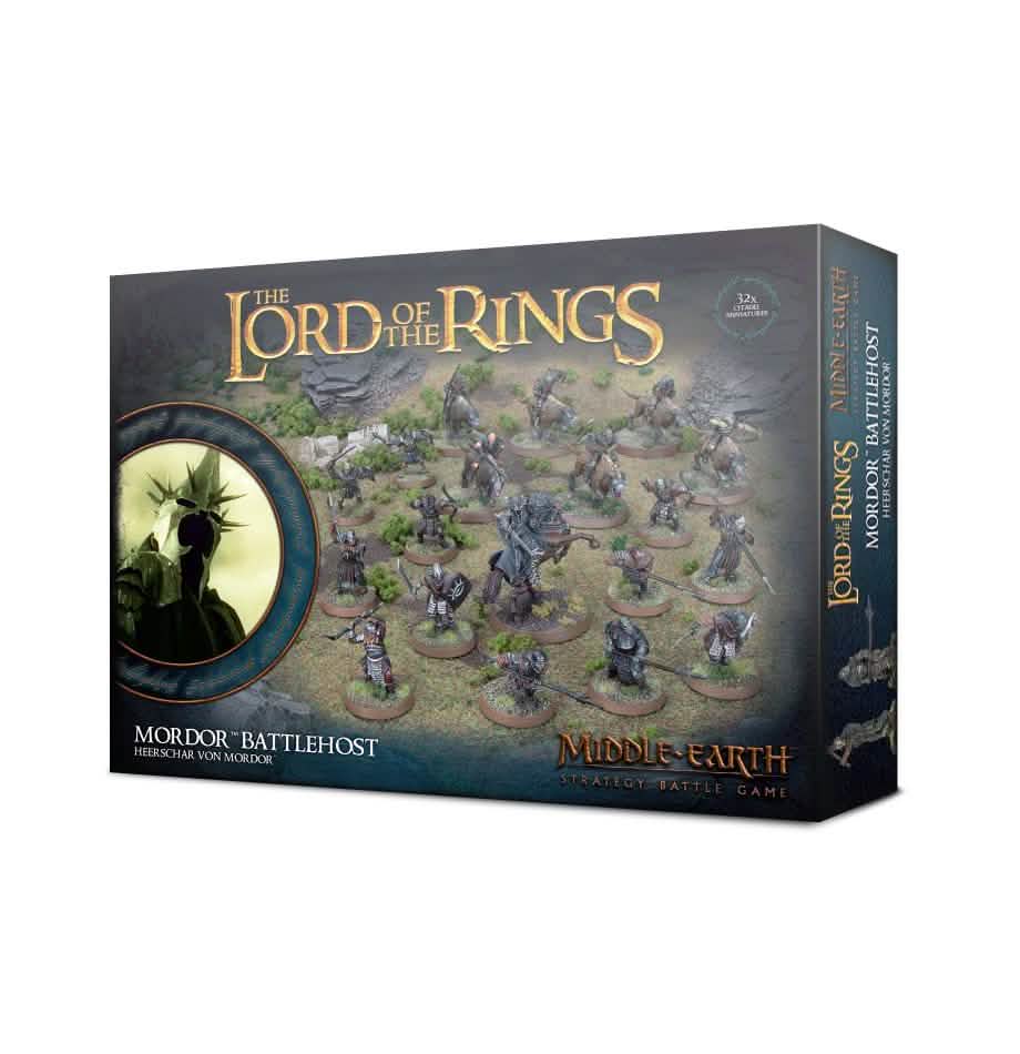 M-E Sbg: Mordor Battlehost – Warhammer miniature – Tabletop Dominion