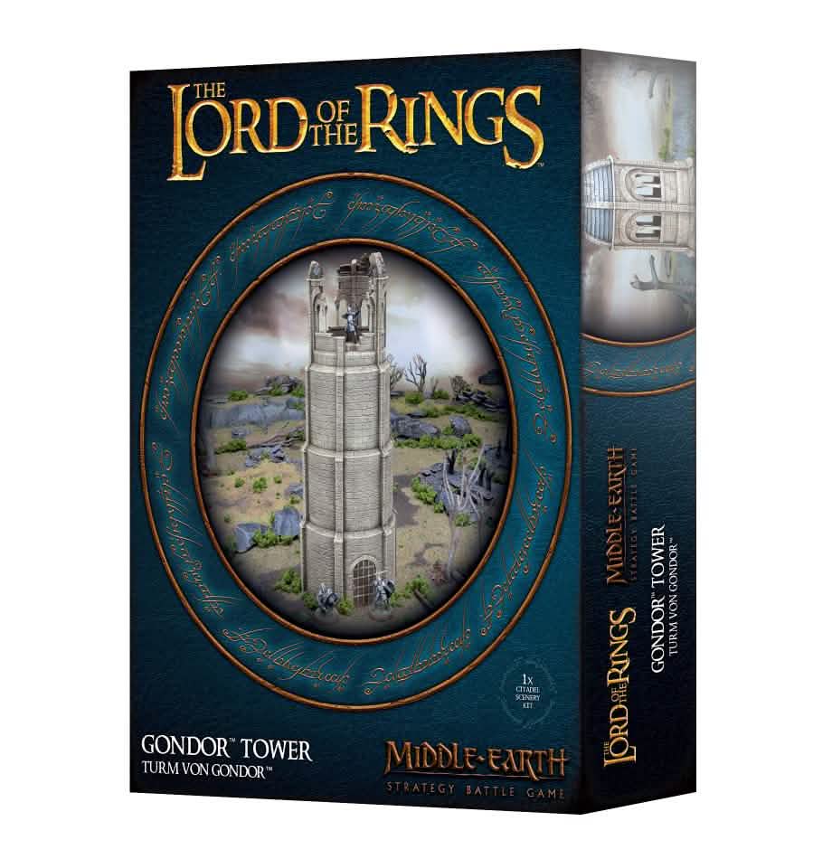 Middle-Earth Sbg: Gondor Tower – Warhammer miniature – Tabletop Dominion
