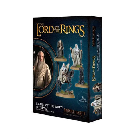 Saruman The White & Grima – Warhammer miniature – Tabletop Dominion