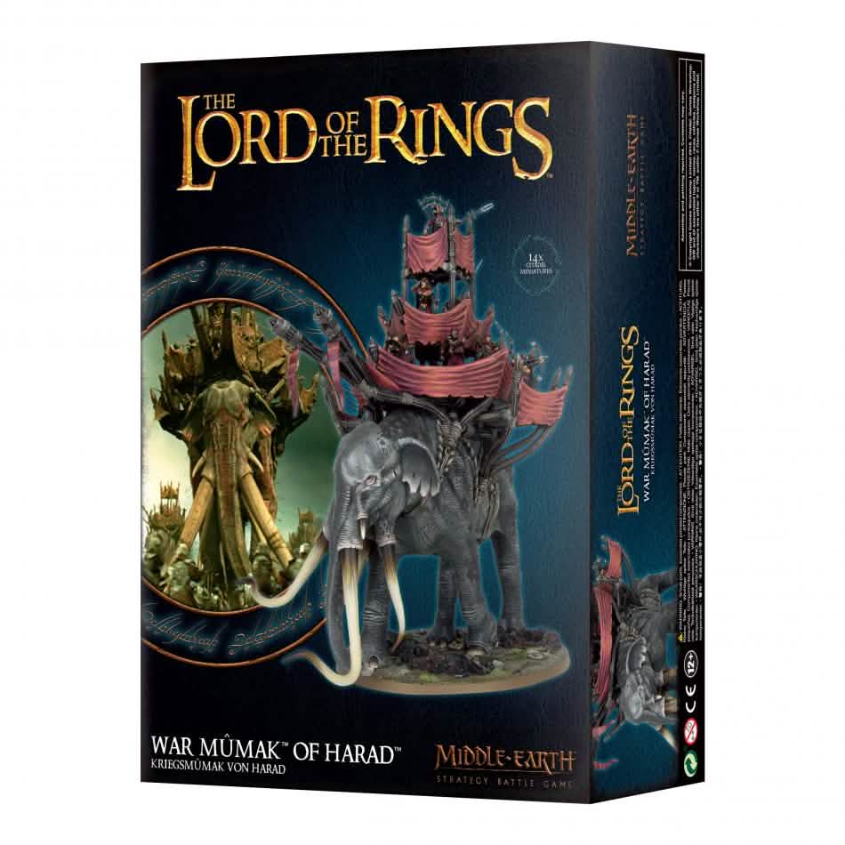 Lotr: War Mumak Of Harad – Warhammer miniature – Tabletop Dominion