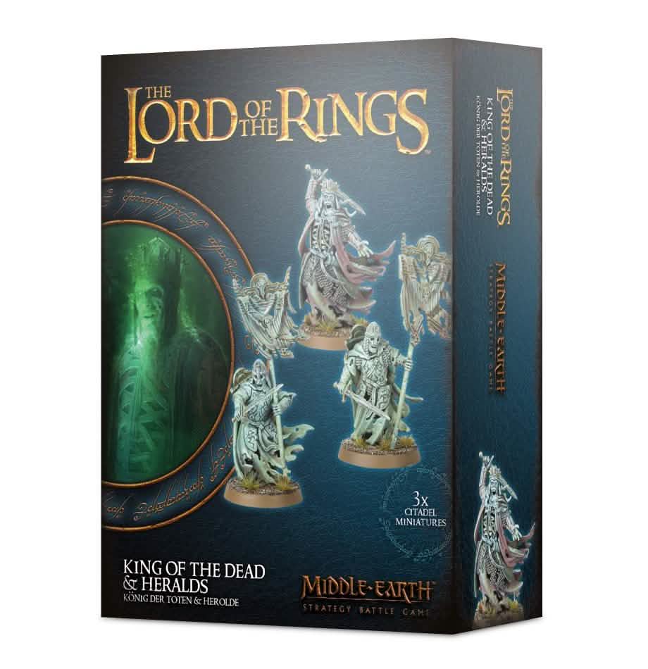King Of The Dead & Heralds – Warhammer miniature – Tabletop Dominion