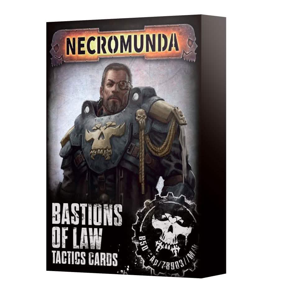 Necromunda: Bastions Of Law Tactics Cards – Warhammer miniature – Tabletop Dominion