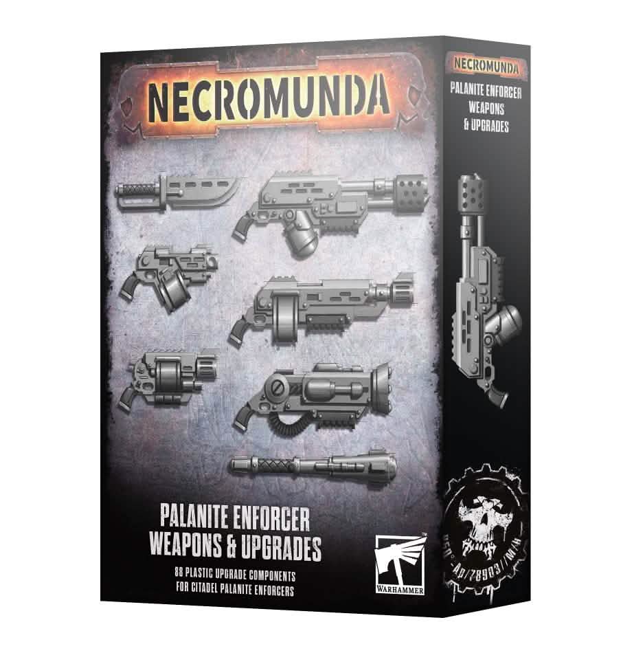 Necromunda: Enforcer Weapons & Upgrades – Warhammer miniature – Tabletop Dominion