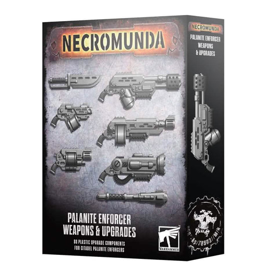 Necromunda: Enforcer Weapons & Upgrades – Warhammer miniature – Tabletop Dominion