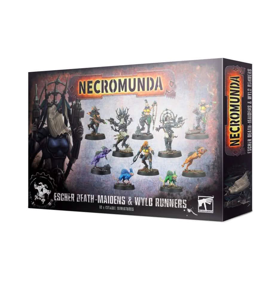 Escher Death Maidens & Wyld Runners – Warhammer miniature – Tabletop Dominion