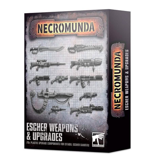 Necromunda: Escher Weapons & Upgrades – Warhammer miniature – Tabletop Dominion