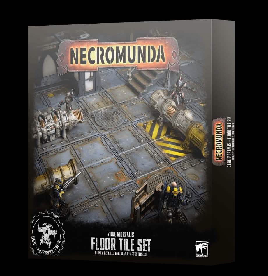 Necromunda: Zone Mortalis Floor Tile Set – Warhammer miniature – Tabletop Dominion