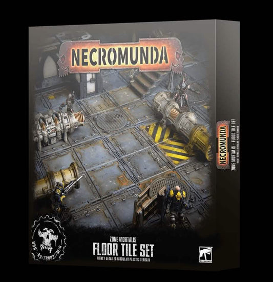 Necromunda: Zone Mortalis Floor Tile Set – Warhammer miniature – Tabletop Dominion