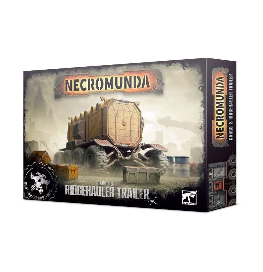 Necromunda: Cargo-8 Ridgehauler Trailer – Warhammer miniature – Tabletop Dominion