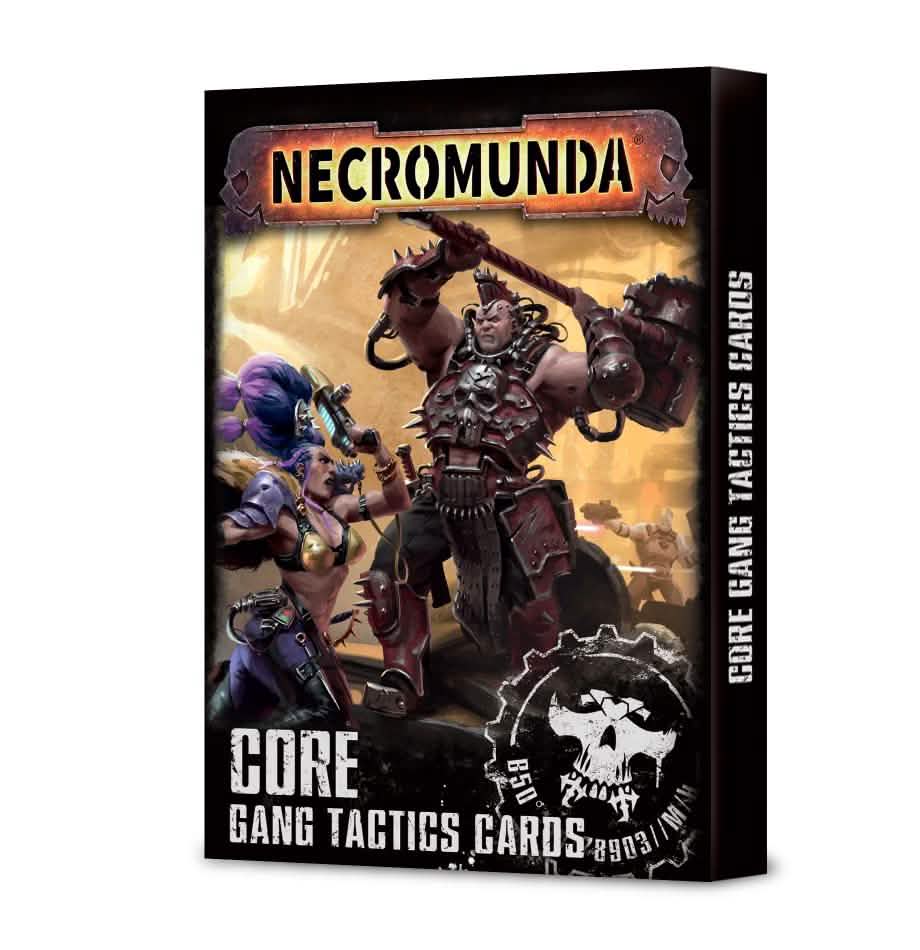 Necromunda: Core Gang Tactics Cards Eng – Warhammer miniature – Tabletop Dominion