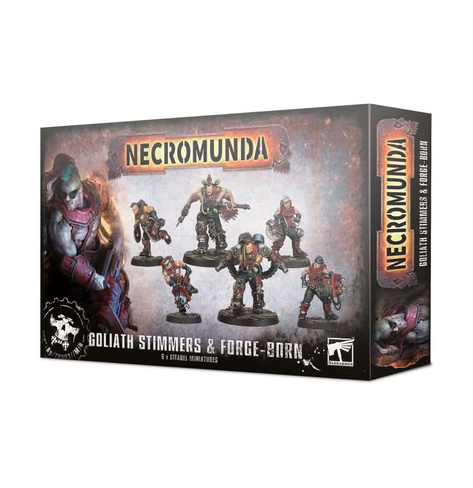 Necromunda: Goliath Stimmers & Forgeborn – Warhammer miniature – Tabletop Dominion