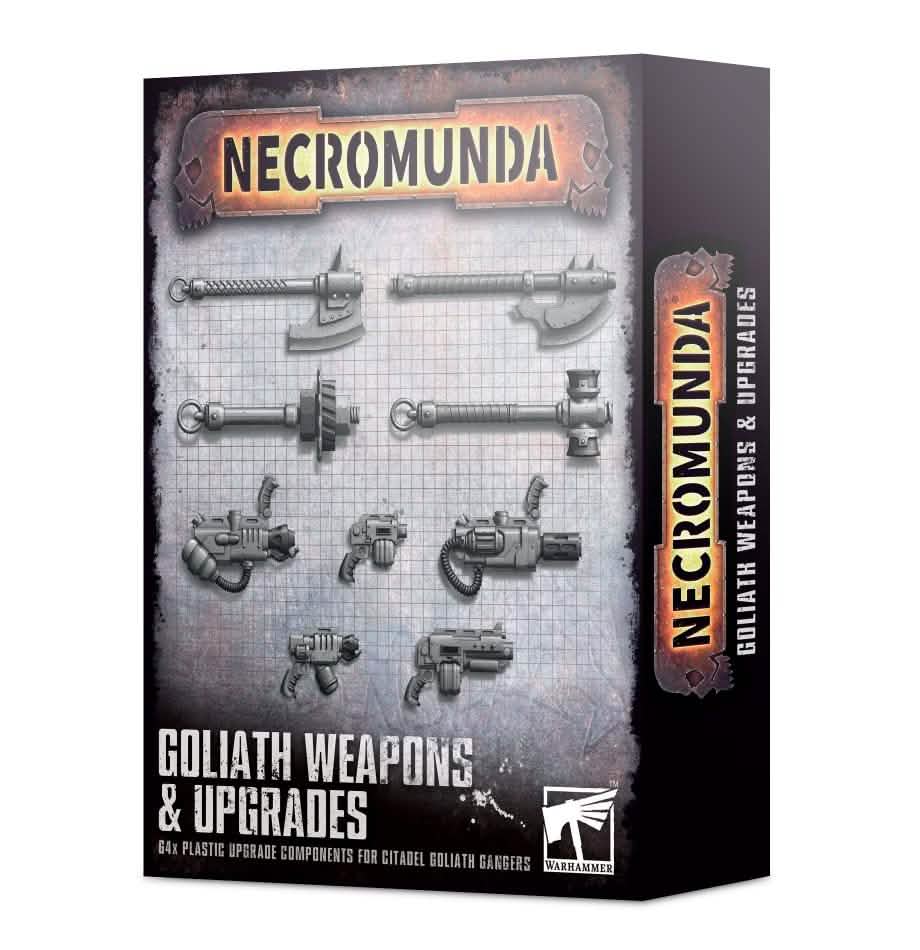 Necromunda: Goliath Weapons & Upgrades – Warhammer miniature – Tabletop Dominion