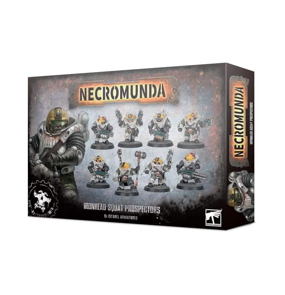 Necromunda: Ironhead Squat Prospectors – Warhammer miniature – Tabletop Dominion