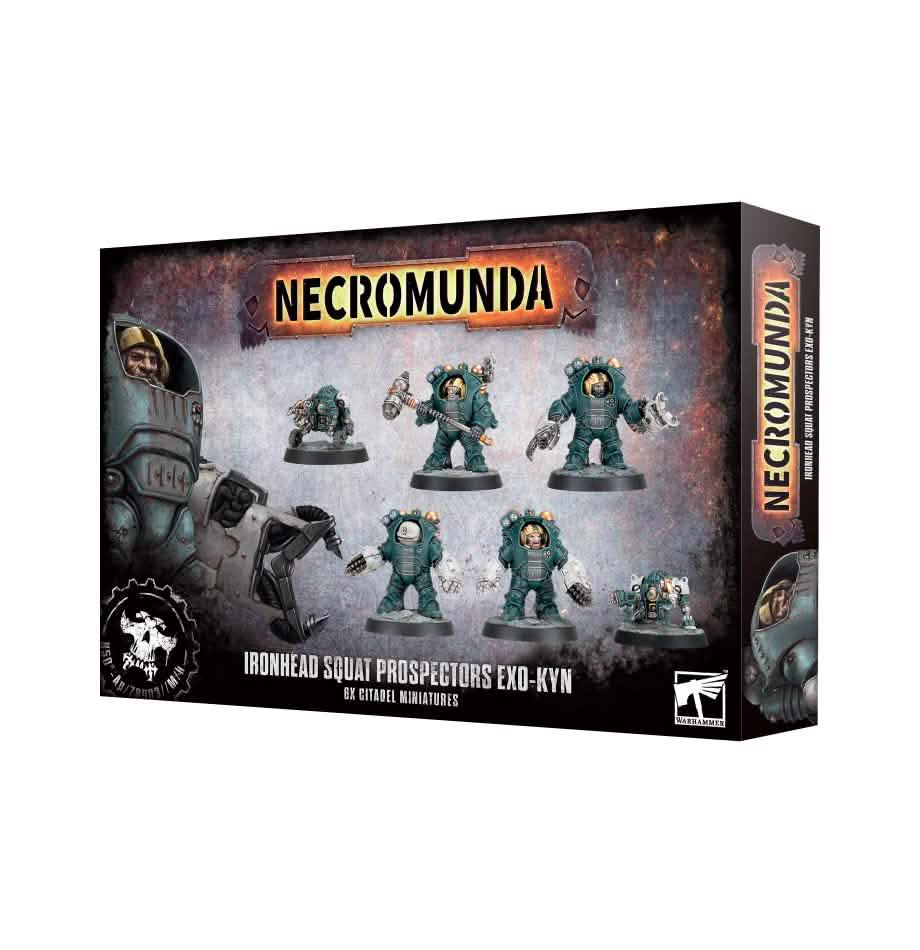 Necromunda: Squat Prospectors Exo-Kyn – Warhammer miniature – Tabletop Dominion