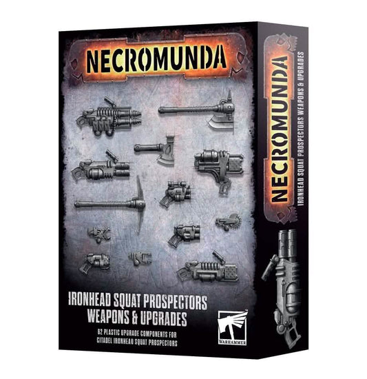 Nec: Squat Prospectors Weapons & Upgrades – Warhammer miniature – Tabletop Dominion