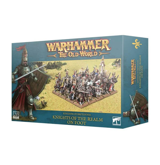 Kob: Knights Of The Realm On Foot – Warhammer miniature – Tabletop Dominion