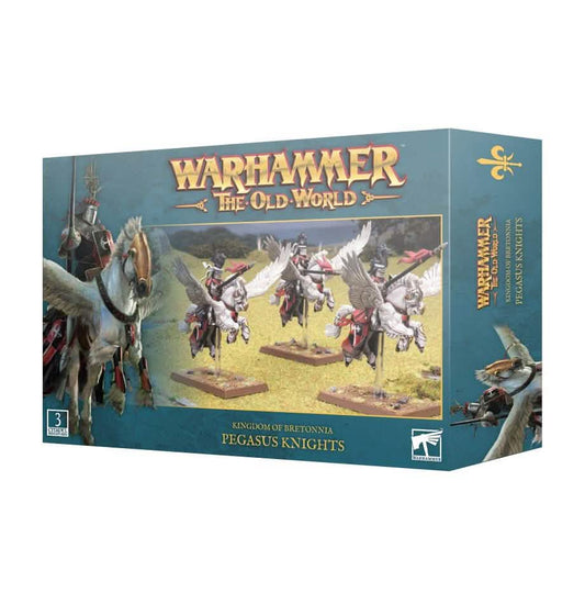 Kingdom Of Bretonnia: Pegasus Knights – Warhammer miniature – Tabletop Dominion