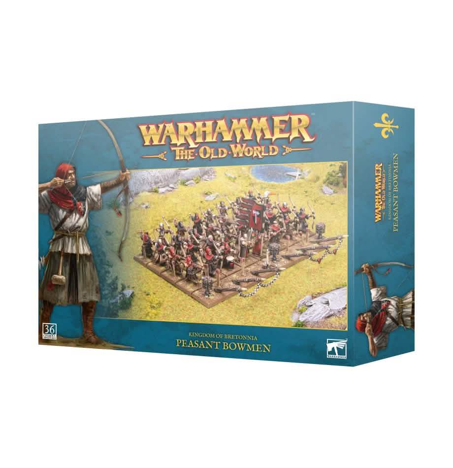 Kingdom Of Bretonnia: Peasant Bowmen – Warhammer miniature – Tabletop Dominion