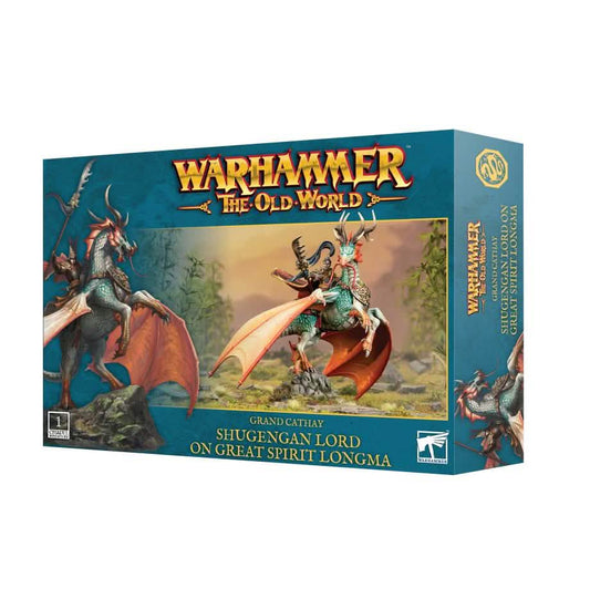 Shugengan Lord On Great Spirit Longma – Warhammer miniature – Tabletop Dominion