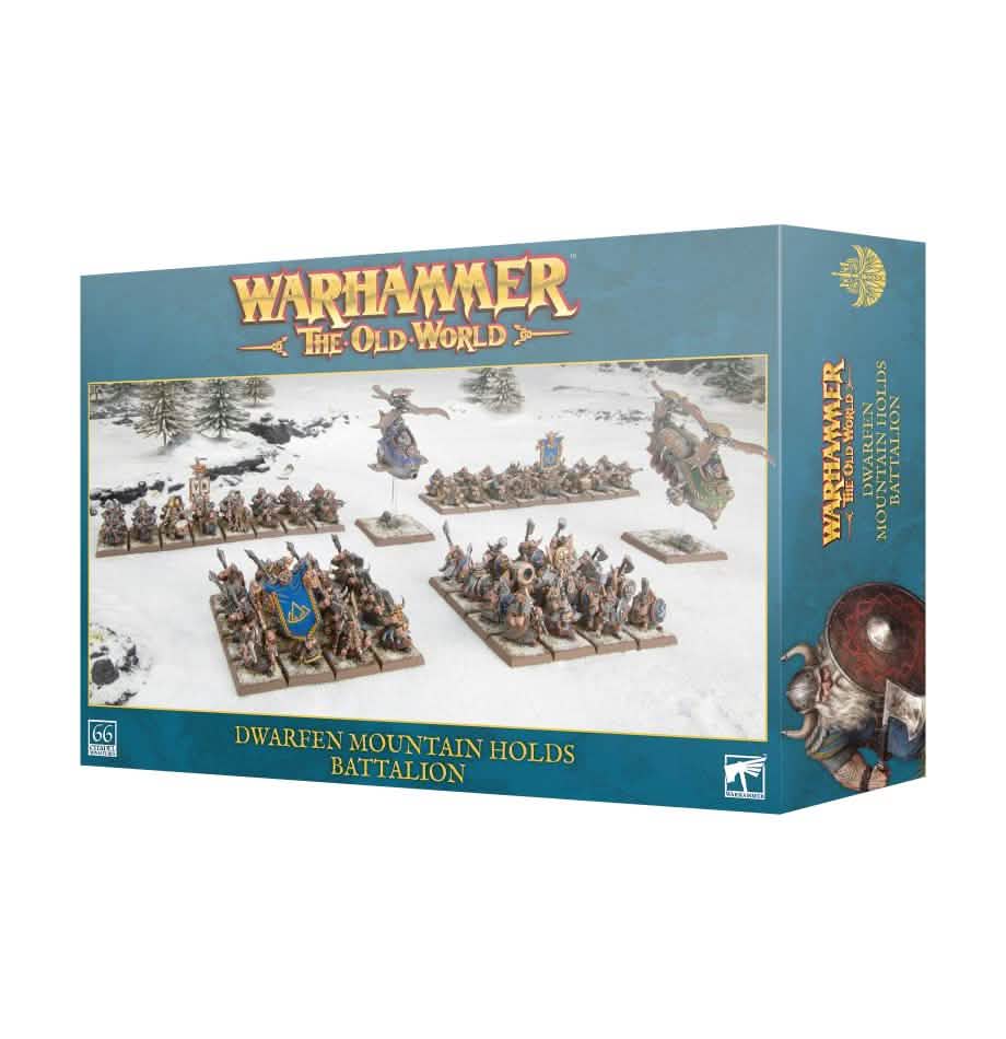 Battalion: Dwarfen Mountain Holds – Warhammer miniature – Tabletop Dominion