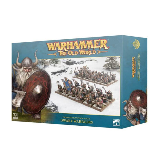 Dwarfen Mountain Holds: Dwarf Warriors – Warhammer miniature – Tabletop Dominion