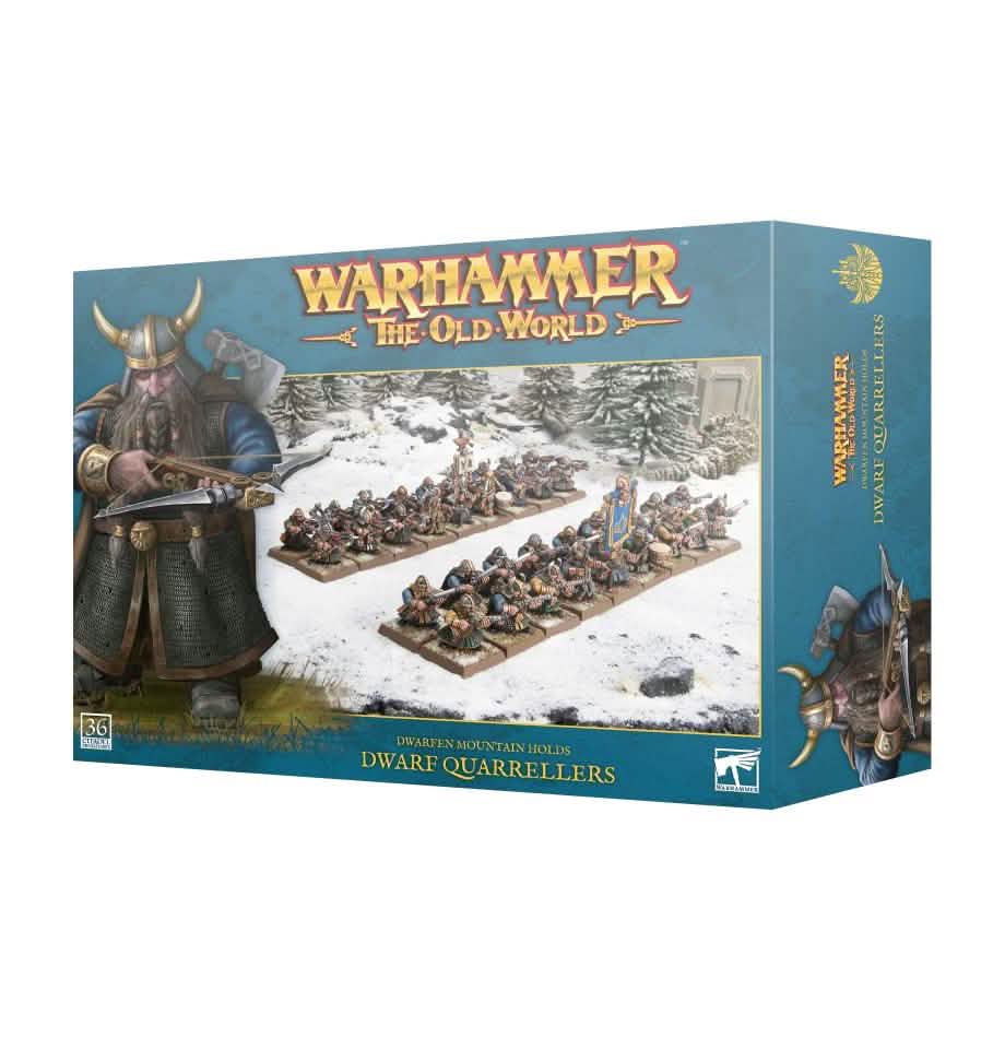 Dwarfen Mountain Holds: Dwarf Quarrellers – Warhammer miniature – Tabletop Dominion