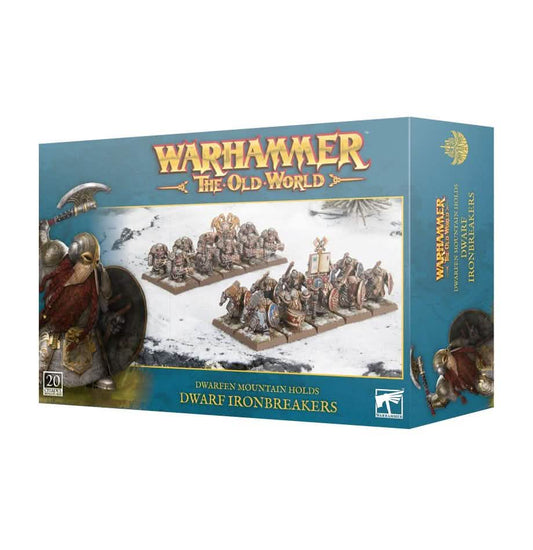 Dwarf Mountain Holds: Dwarf Ironbreakers – Warhammer miniature – Tabletop Dominion