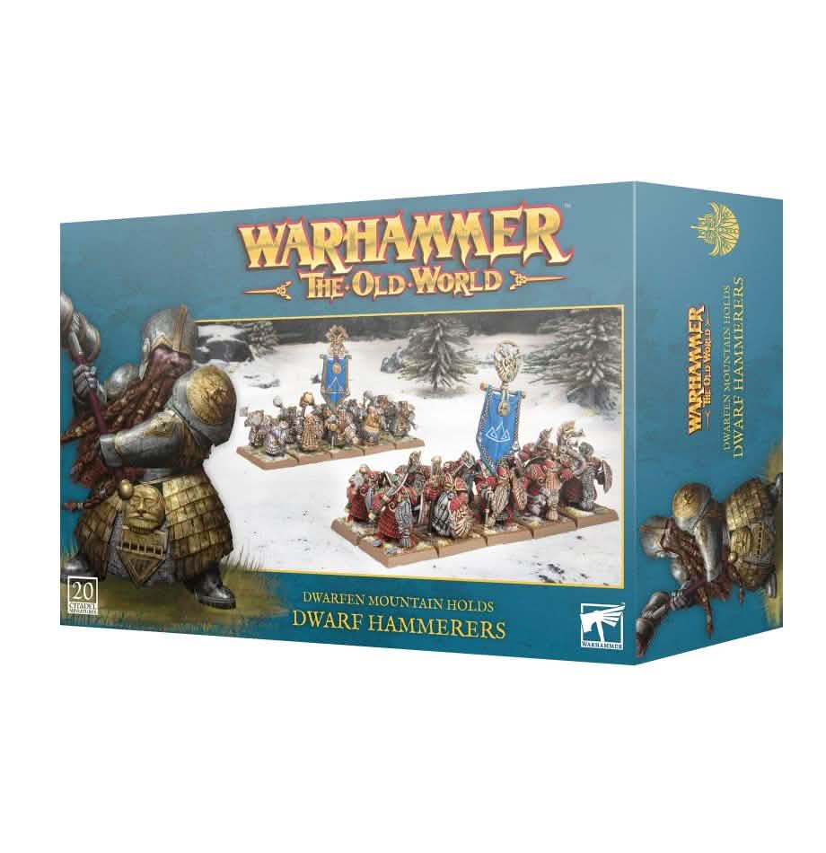 Dwarfen Mountain Holds: Dwarf Hammerers – Warhammer miniature – Tabletop Dominion