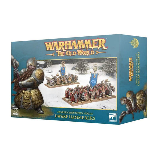 Dwarfen Mountain Holds: Dwarf Hammerers – Warhammer miniature – Tabletop Dominion