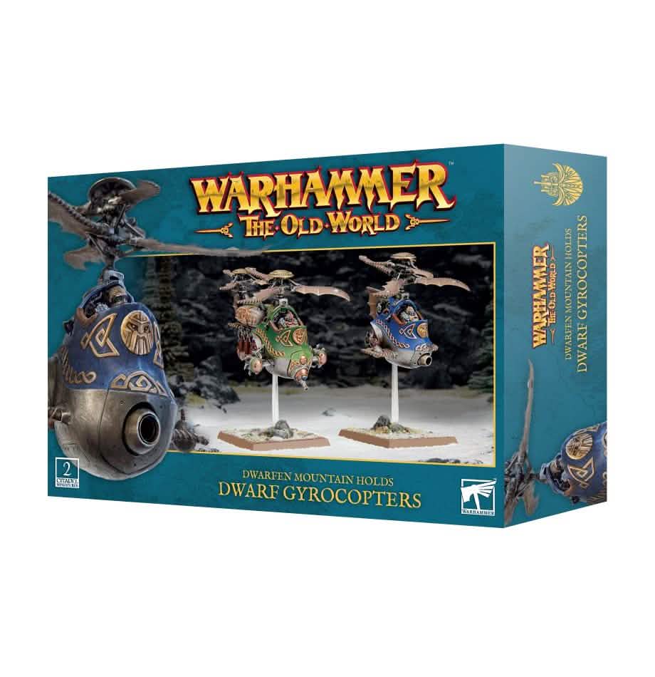 Dwarfen M/H: Gyrocopters & Gyrobombers – Warhammer miniature – Tabletop Dominion