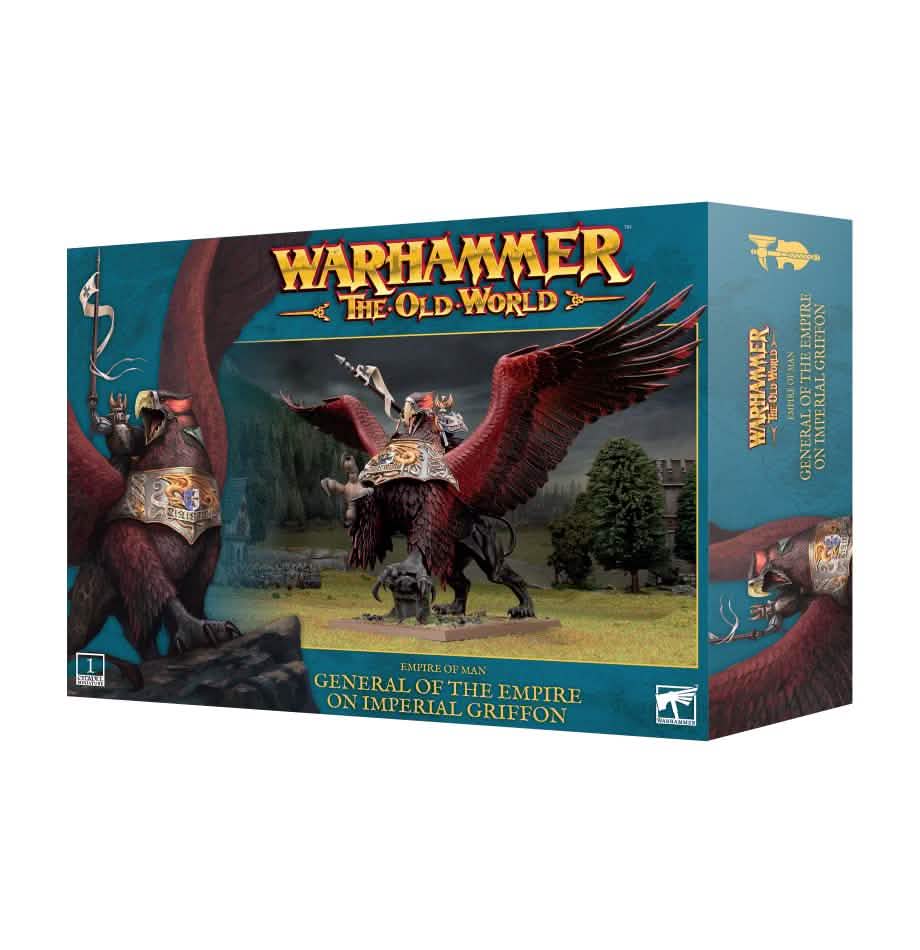 General O/T Empire On Imperial Griffon – Warhammer miniature – Tabletop Dominion