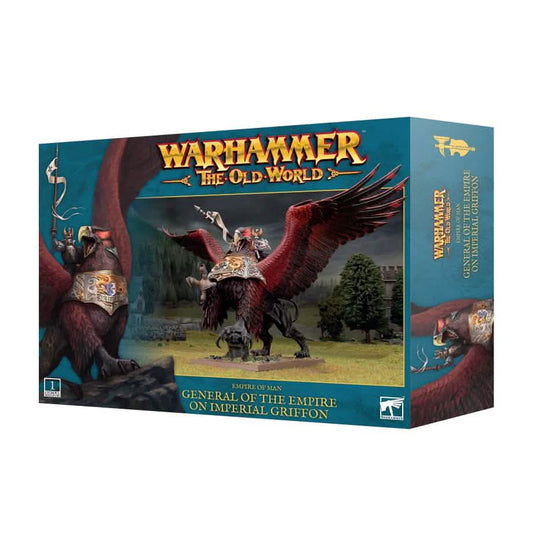 General O/T Empire On Imperial Griffon – Warhammer miniature – Tabletop Dominion