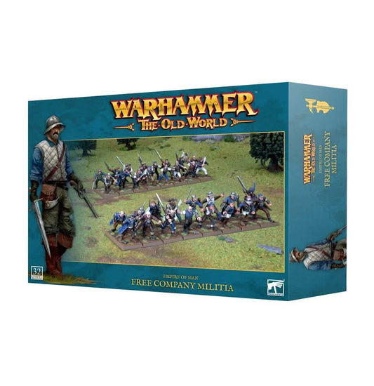 Empire Of Man: Free Company Militia – Warhammer miniature – Tabletop Dominion