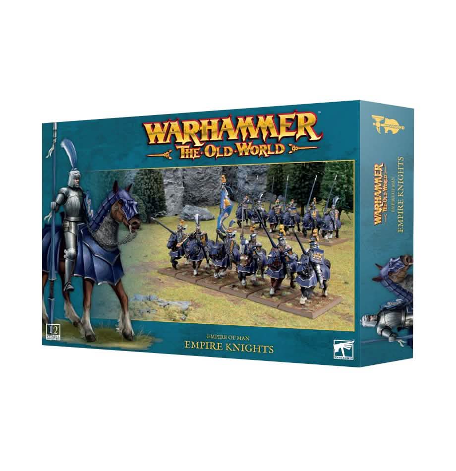 Empire Of Man: Empire Knights – Warhammer miniature – Tabletop Dominion