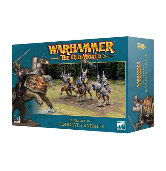 Empire Of Man: Demigryph Knights – Warhammer miniature – Tabletop Dominion