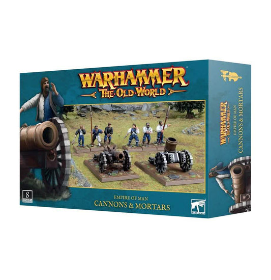 Empire Of Man: Cannons & Mortars – Warhammer miniature – Tabletop Dominion