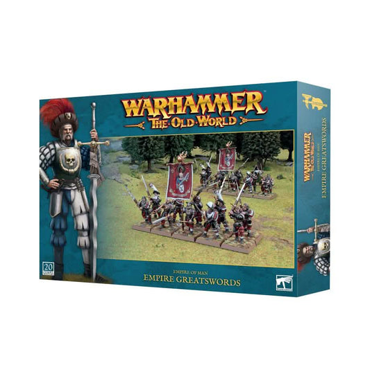 Empire Of Man: Greatswords – Warhammer miniature – Tabletop Dominion