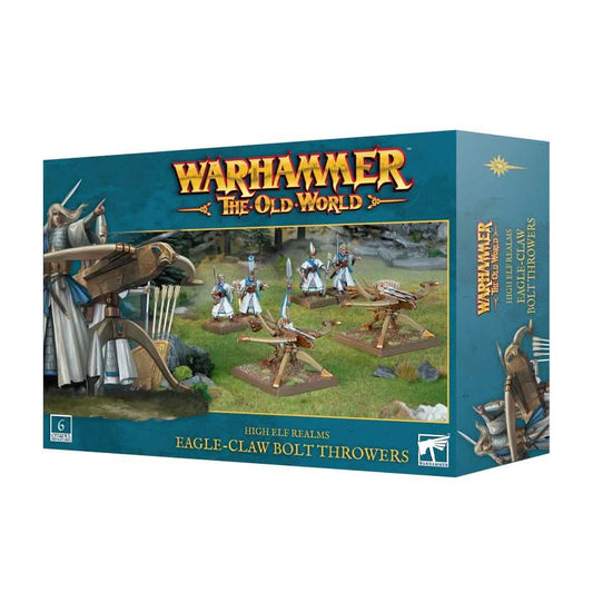 High Elf Realms: Eagle Claw Bolt Throwers – Warhammer miniature – Tabletop Dominion